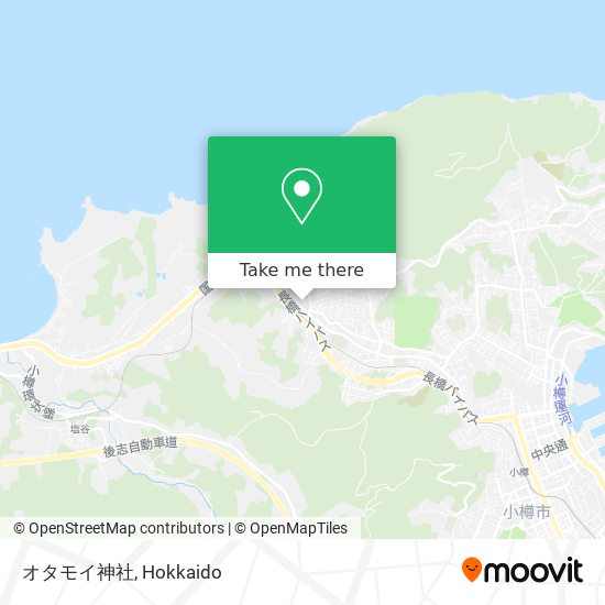 オタモイ神社 map