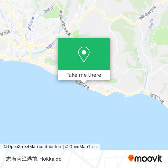 志海苔漁港前 map