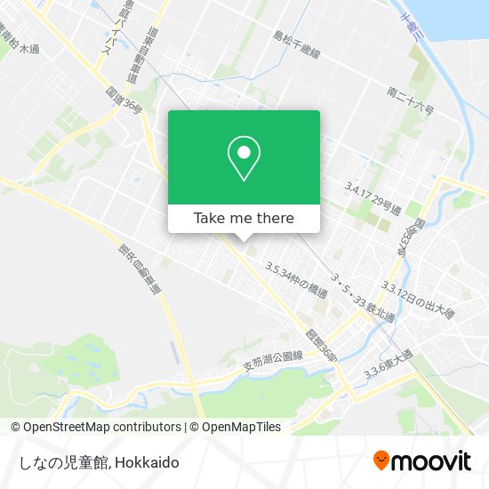 しなの児童館 map