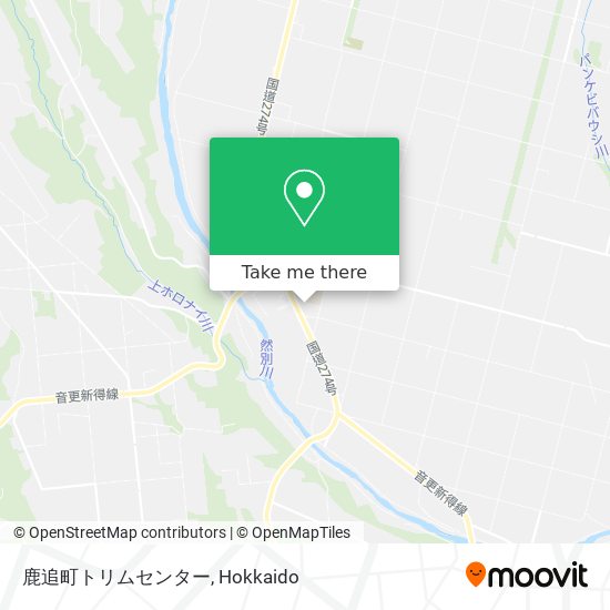 鹿追町トリムセンター map