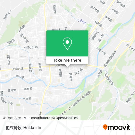 北風賛歌 map
