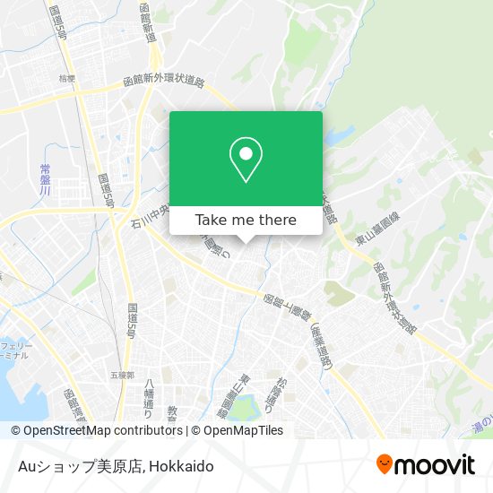 Auショップ美原店 map
