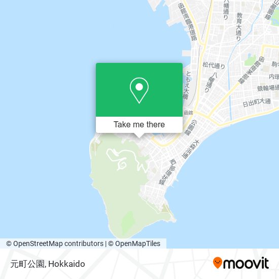 元町公園 map