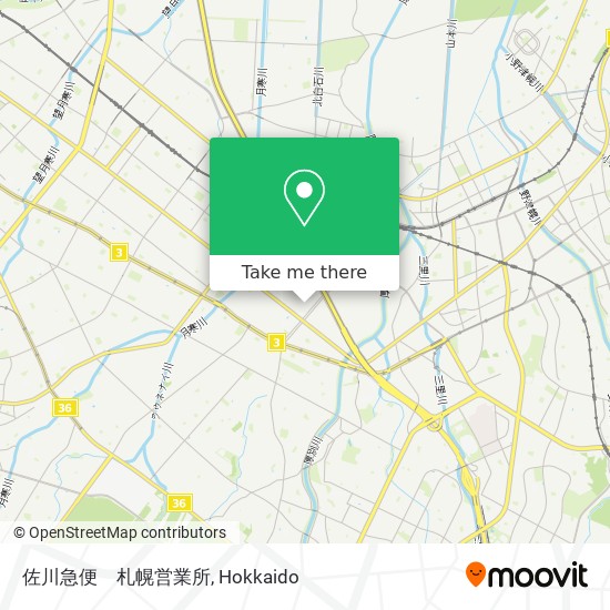 How To Get To 佐川急便 札幌営業所 In 札幌市 By Bus