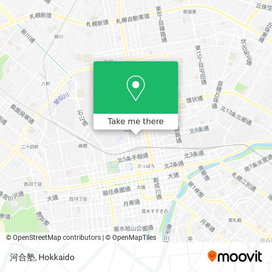 河合塾 map