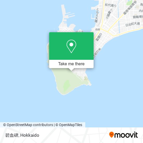 碧血碑 map