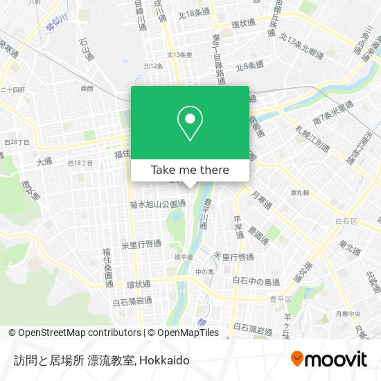 訪問と居場所 漂流教室 map