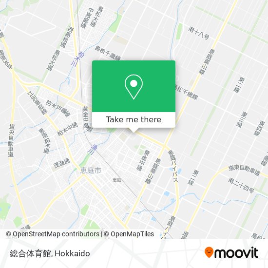 総合体育館 map