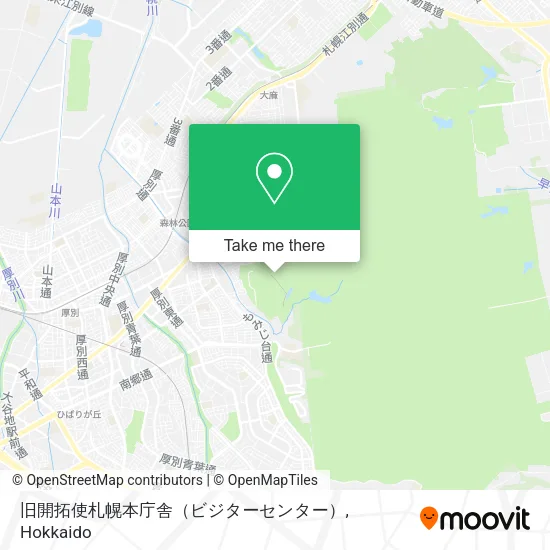 旧開拓使札幌本庁舎（ビジターセンター） map