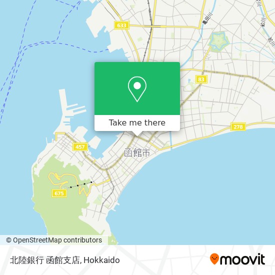 How To Get To 北陸銀行 函館支店 In 函館市 By Bus Moovit