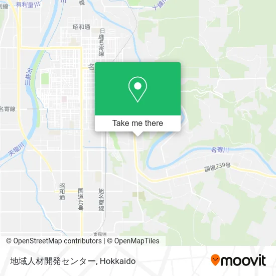 Regional Human Resource Development Center map