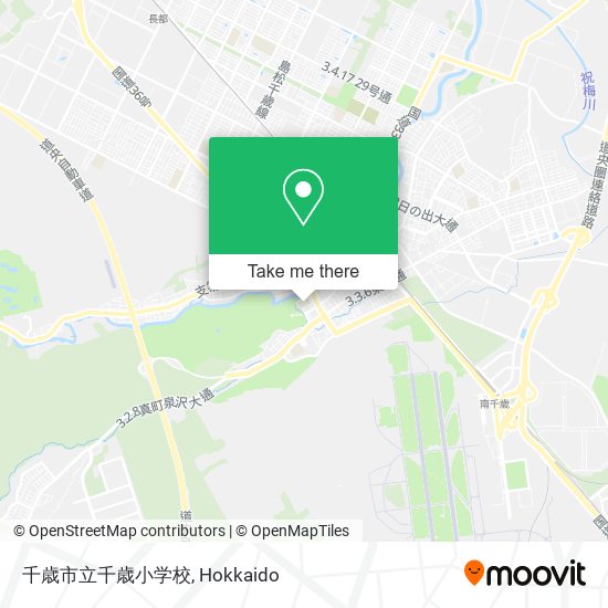 千歳市立千歳小学校 map