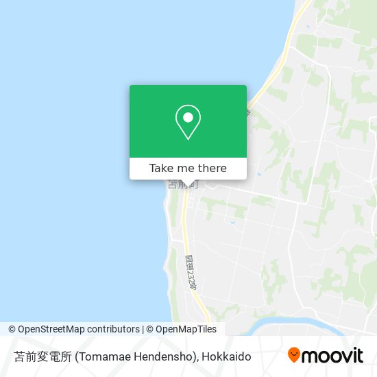苫前変電所 (Tomamae Hendensho) map