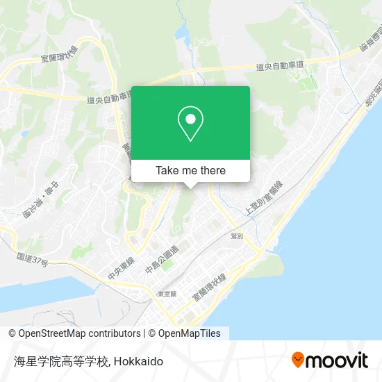 Kaisei Gakuin High School map