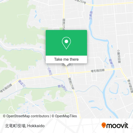 Hokuryu Town Office map