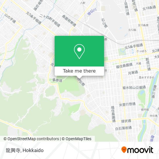 龍興寺 map