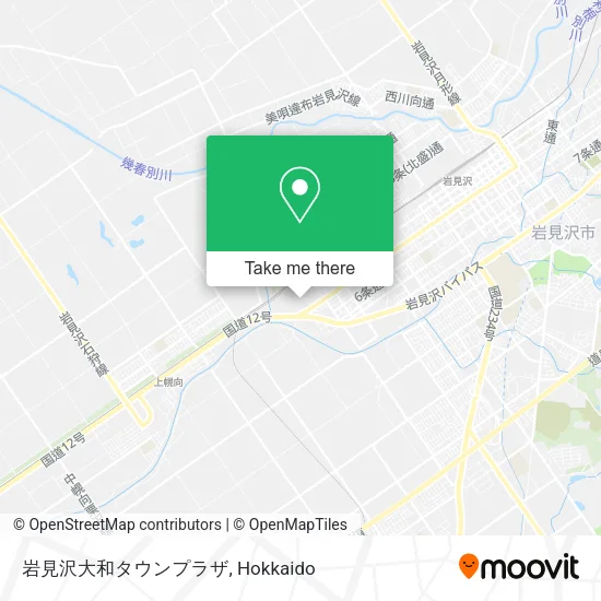 岩見沢大和タウンプラザ map