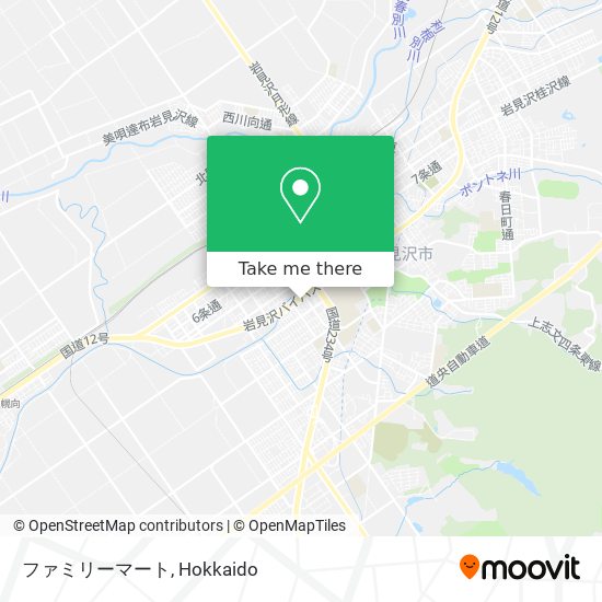 ファミリーマート map