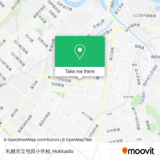 札幌市立屯田小学校 map
