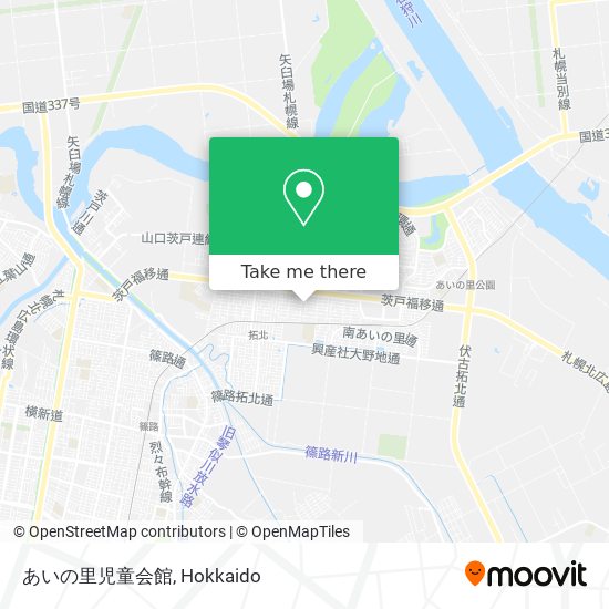 あいの里児童会館 map