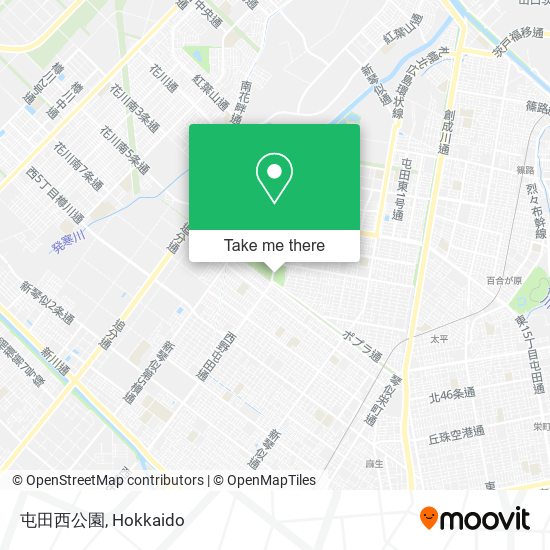 屯田西公園 map