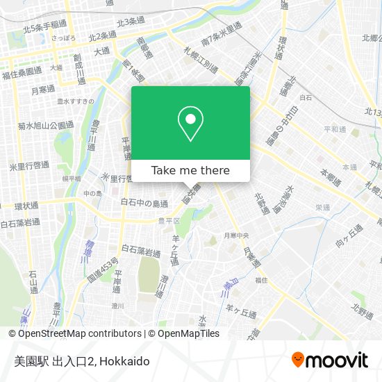 美園駅 出入口2 map