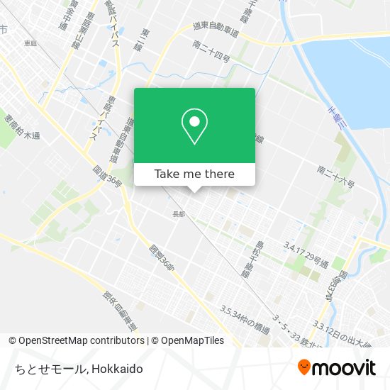 ちとせモール map