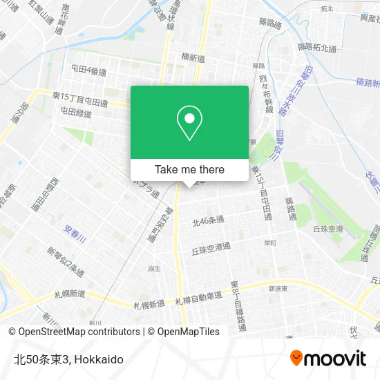 北50条東3 map
