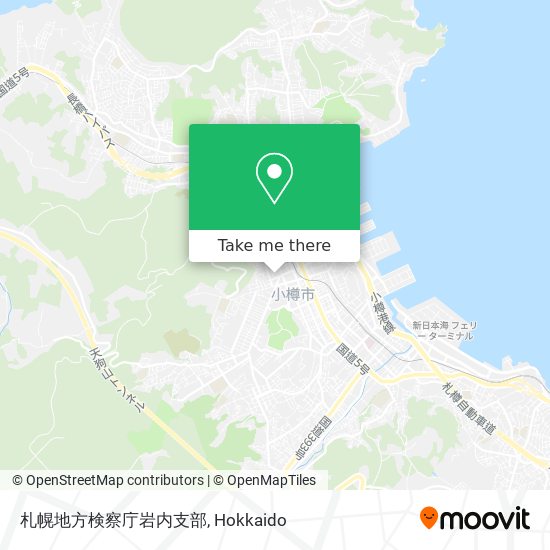 札幌地方検察庁岩内支部 map