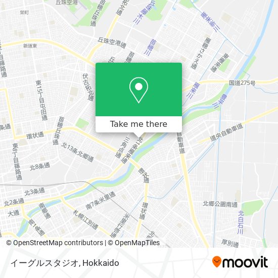 イーグルスタジオ map