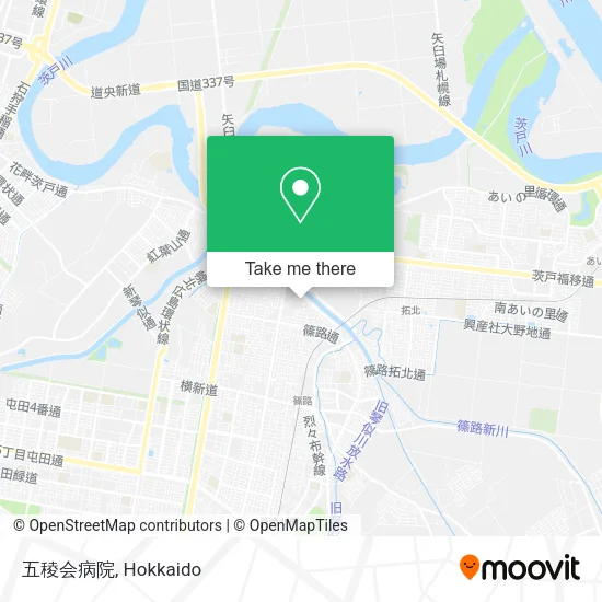 五稜会病院 map