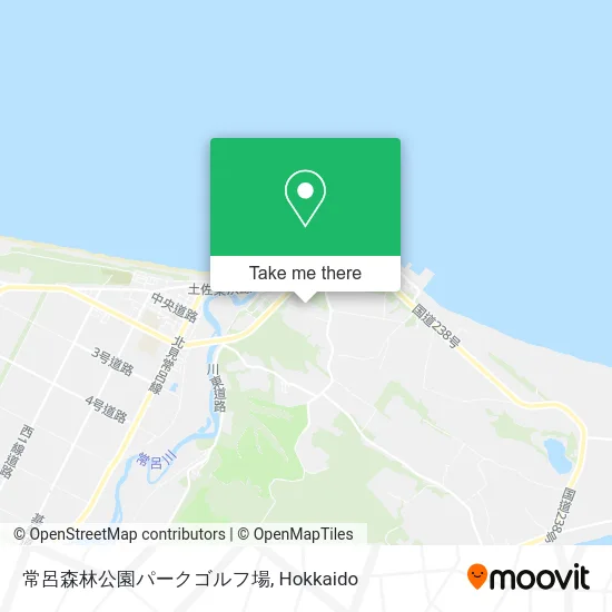 常呂森林公園パークゴルフ場 map