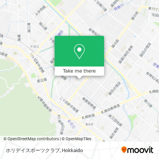 ホリデイスポーツクラブ map
