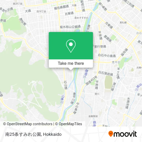 South 25 Sumire Park map