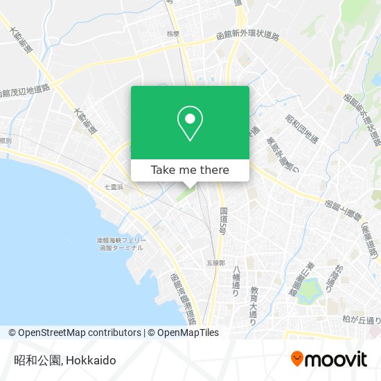昭和公園 map