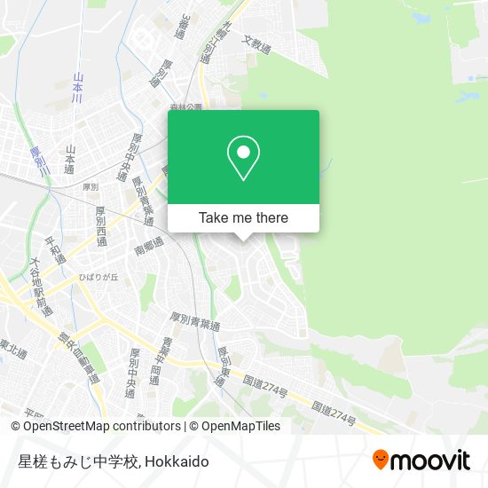 星槎もみじ中学校 map