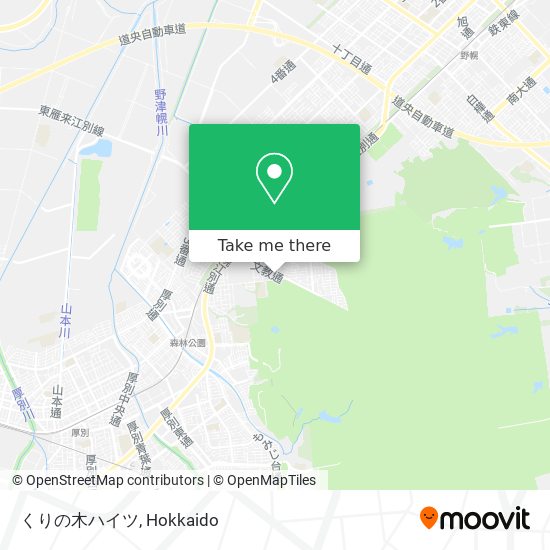 くりの木ハイツ map