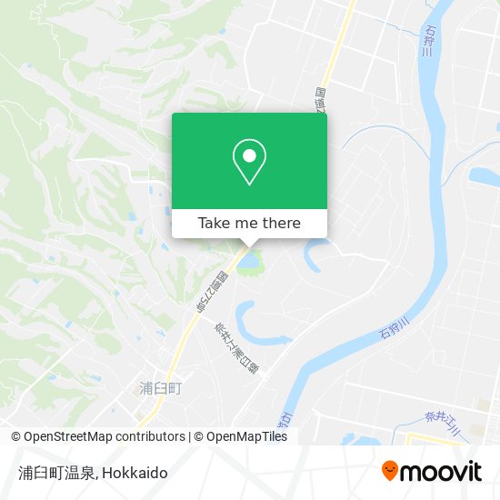 浦臼町温泉 map