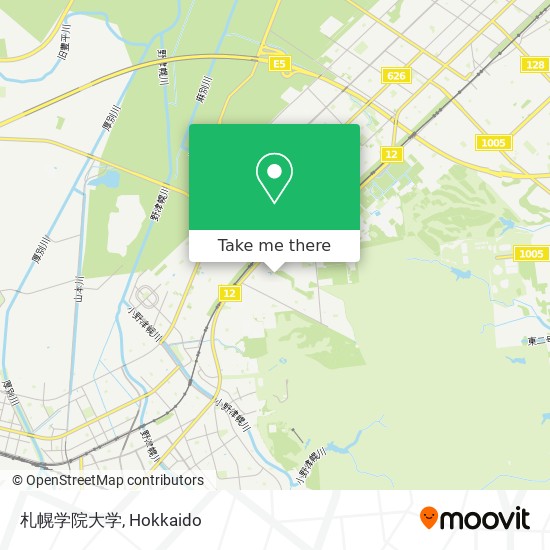 How To Get To 札幌学院大学 In 江別市 By Bus Moovit