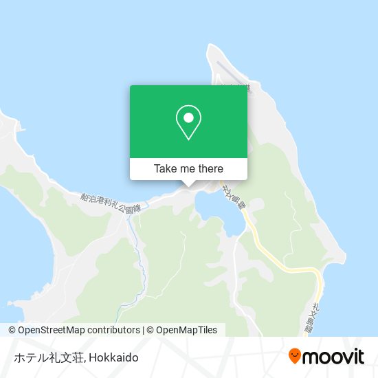 ホテル礼文荘 map