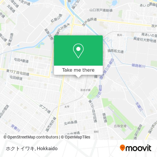 ホクトイワキ map