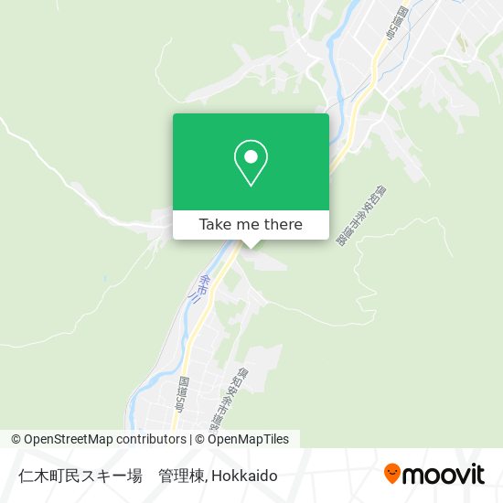 仁木町民スキー場　管理棟 map