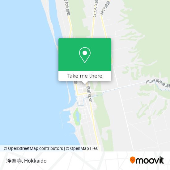 浄楽寺 map