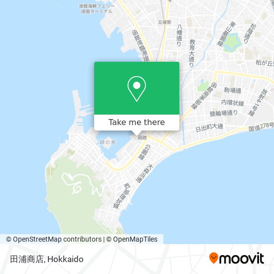 田浦商店 map