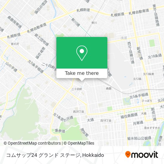 コムサップ24 グランド ステージ map