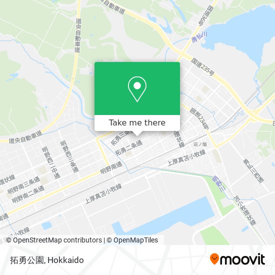 拓勇公園 map