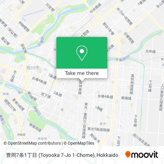 豊岡7条1丁目 (Toyooka 7-Jo 1-Chome) map