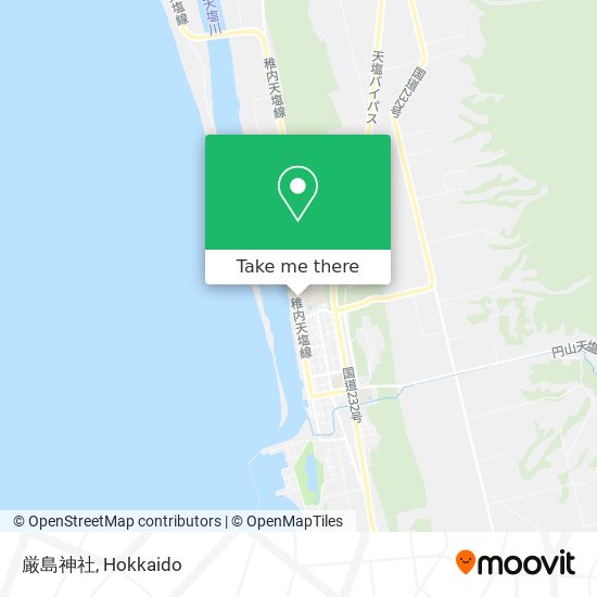 厳島神社 map