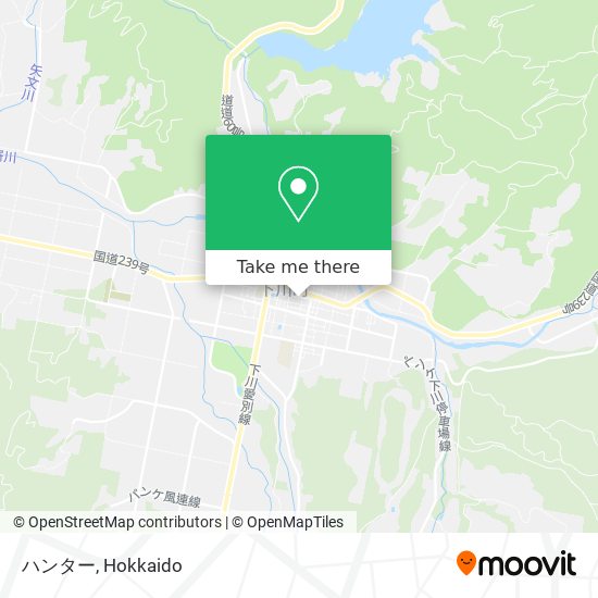 How To Get To ハンター In 下川町 By Bus