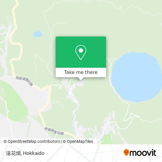 湯花畑 map